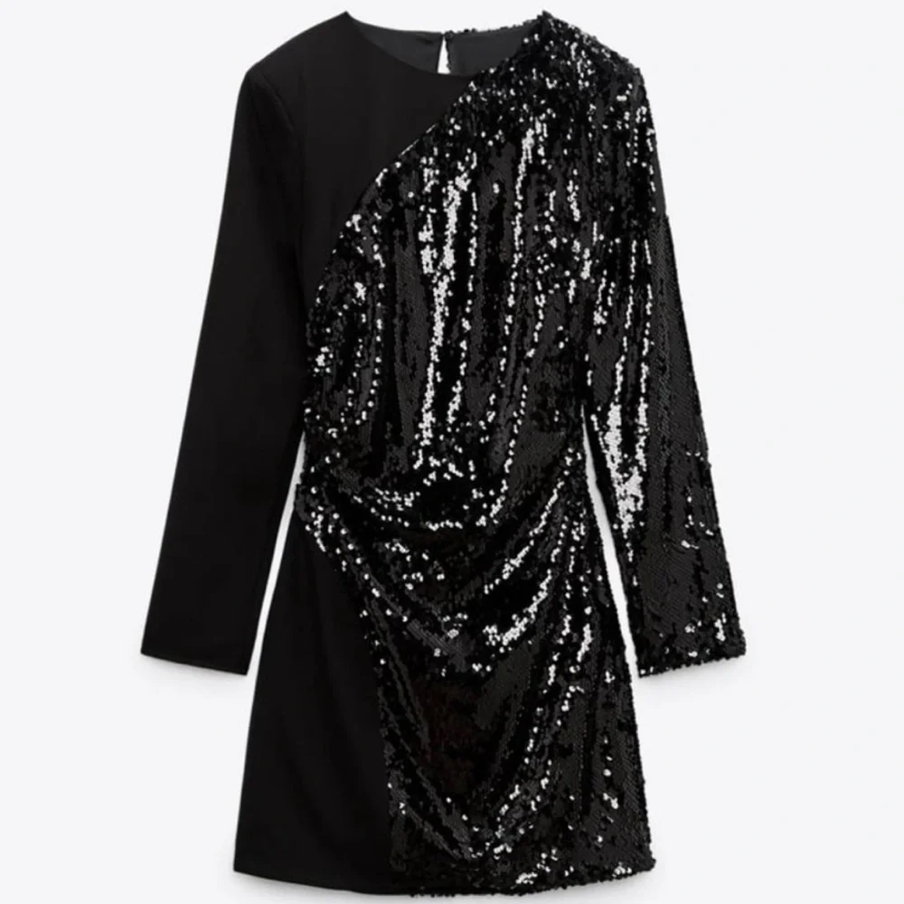 ZARA SEQUENCE MINI DRESS - S2521 - Picture 2 of 7